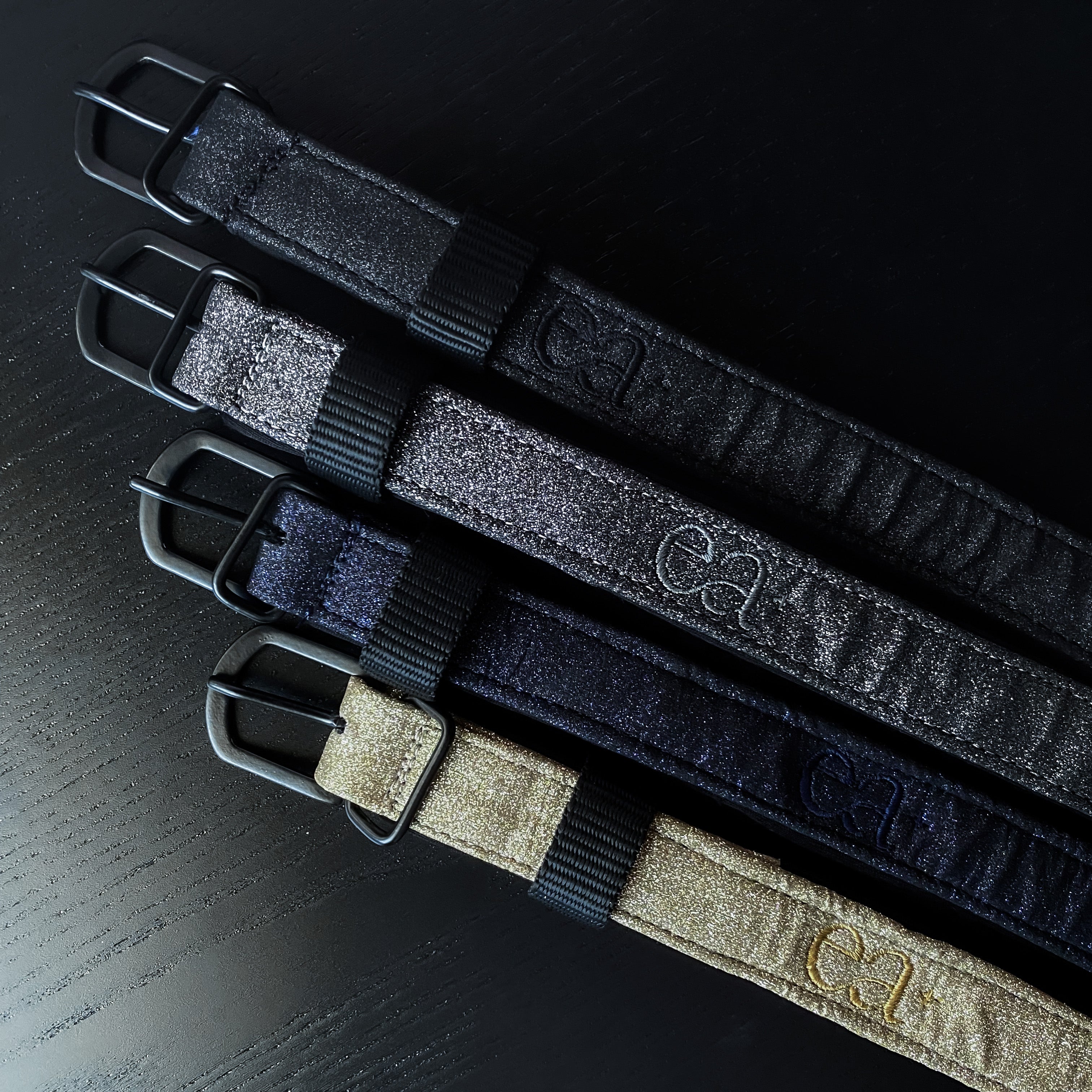 Dog collar 'Glitz and Glam'