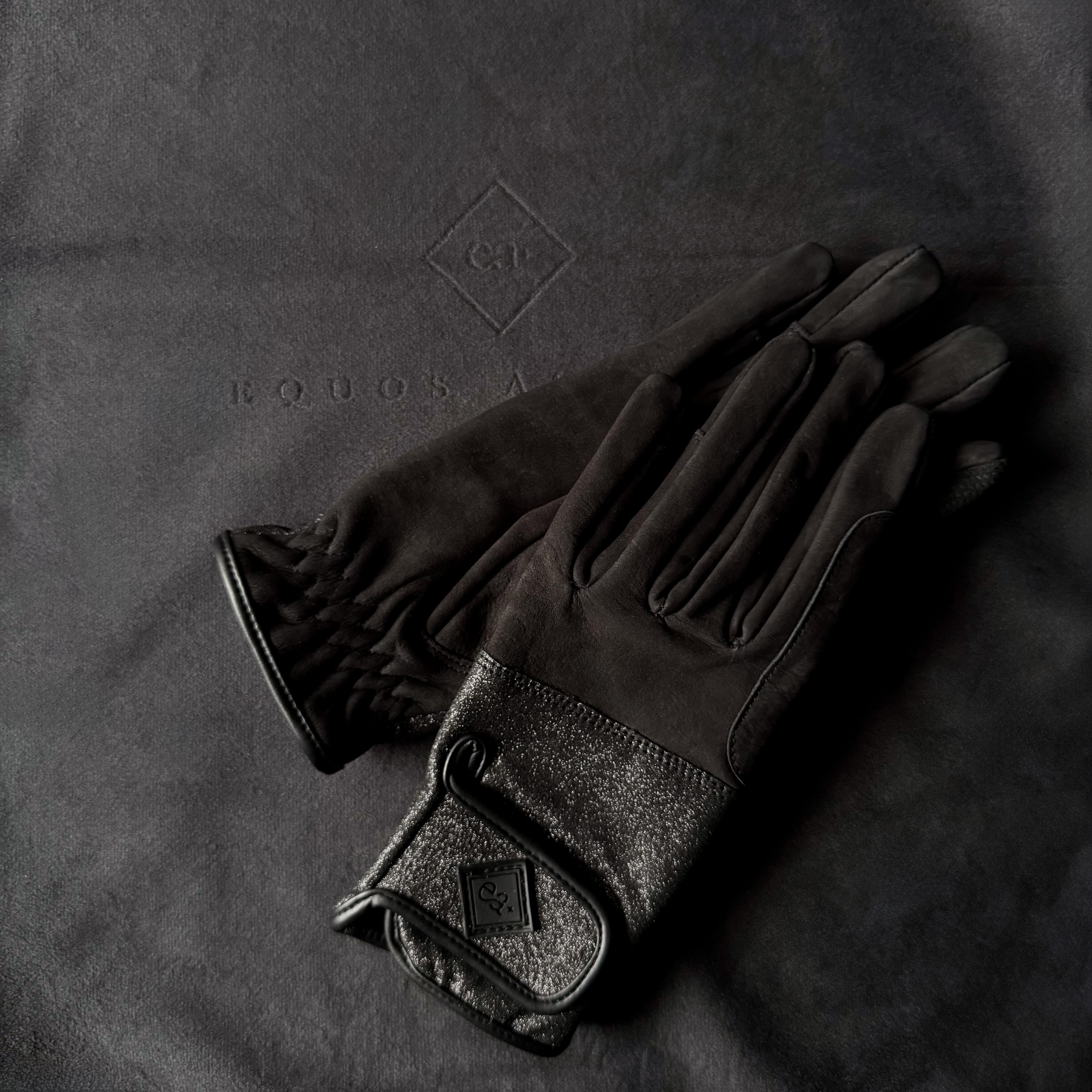 Leather Riding Gloves 'G.O.A.T'