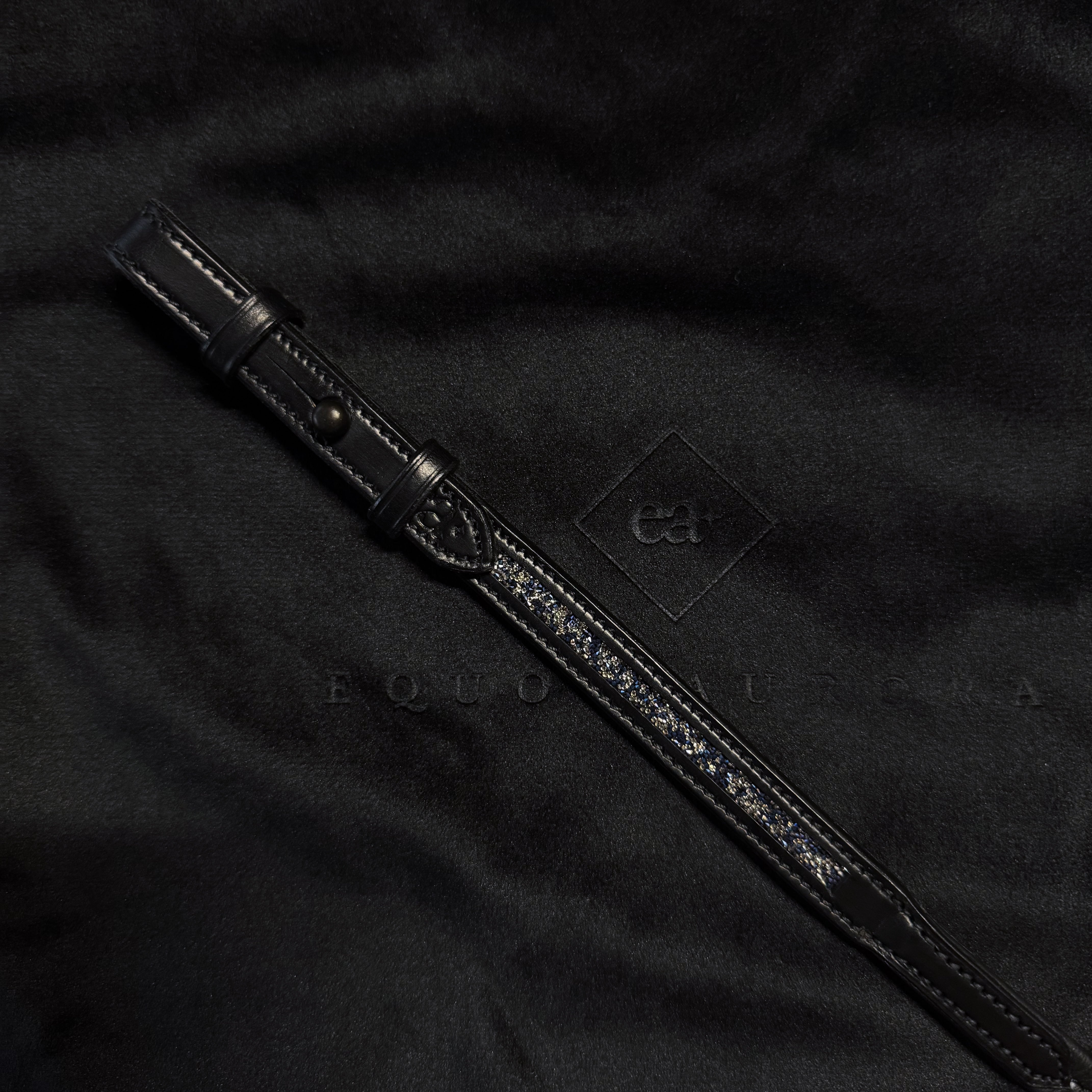 Leder Zügel 'Velvety Twinkle'